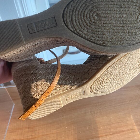 WHITE MOUNTAIN Mamba Espadrille Wedge Sandal | Size 9.5 - Picture 8 of 10